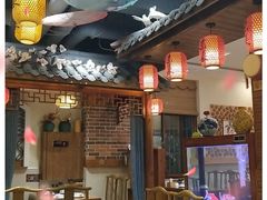 大堂-东来菜馆•手抓海鲜家常菜•海鲜锅贴(鸽子窝店)