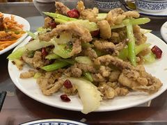 干煸鱿鱼须-鑫来子菜馆