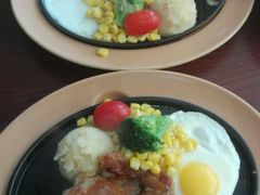 香煎鸡扒-德保休闲餐厅谷饶店