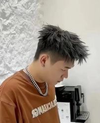 -一家只做男发烫染的店