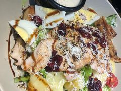 烤鸡肉考博沙拉-机器人火炉披萨