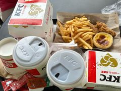 香辣鸡腿堡-肯德基(大侠谷店)