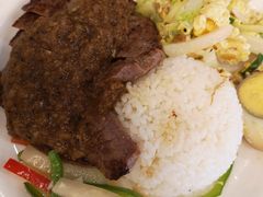 黑椒牛排盖浇饭-巷语私房料理(华一实业大厦店)