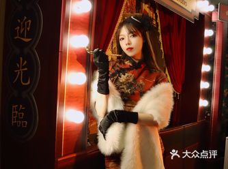 可以换装的美甲店！复古旗袍play