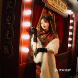 可以换装的美甲店！复古旗袍play[加油]