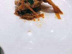 笋干焖狮头鹅掌翼肾煲-七寸飝大饭店(马场店)