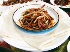 老面饼酱香肉丝-蔡阿水羊肉店