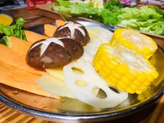 蔬菜拼盘-青瓦炭韩潮烤肉(花园道店)