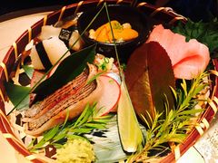 刺身五种拼盘-金枪鱼、赤贝、鰤-地球美食剧场