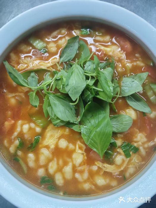 食欲老院子荆芥疙瘩汤(经五路店)图片