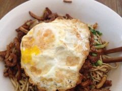 香干拌面加荷包蛋-八味餐馆(林司后店)