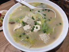 老豆腐炖白菜-谷养元(老火车站店)