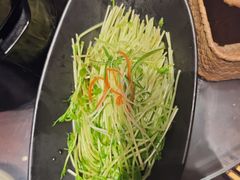 白灼豆苗-古市香跷脚牛肉·非遗传承单位