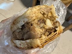 烧饼夹牛肉-新月斋(豆瓣胡同店)