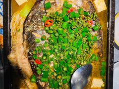 -探鱼·鲜青椒爽麻烤鱼(天河优托邦店)