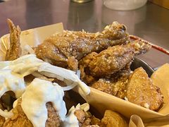 双拼炸鸡-富乐满韩国正宗炸鸡韩国料理(虹泉路店)