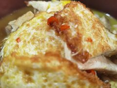 煎豆腐焖荷包蛋-湘桂人酒楼(西便门店)