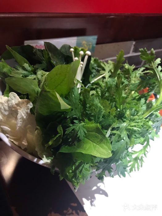 龍園涮肉(丰庆路店)青菜拼盘图片