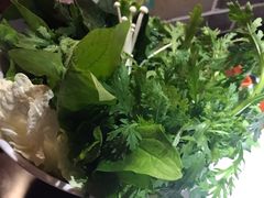 青菜拼盘-龍園涮肉(丰庆路店)