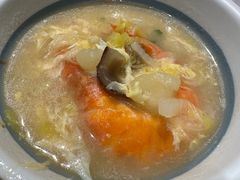 海鲜疙瘩汤-悦海·家宴·冰花皮皮虾大锅贴(宝龙店)