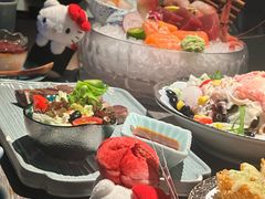 温泉蛋蟹肉色拉-炙柒Sekinana·精致日料(合生汇店)
