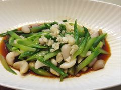 葱油芥兰南湖菱-五味堂·江浙土菜(月河特色店)