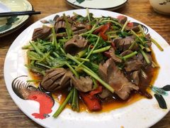 香菜拌猪腰-聪辉同安老美食饭店(大元路店)