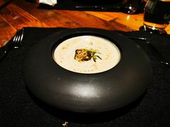 卡布奇诺蘑菇汤配牛肝菌-AZUL by FUEL蓝色·法式酒馆(琶醍店)