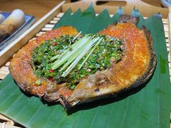傣味烤罗非鱼-遇见阿家村云南菜(魏公村店)