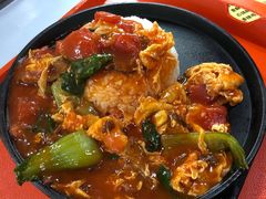 铁板滑蛋牛柳-中央民族大学学生食堂