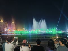 -大连星海广场音乐喷泉