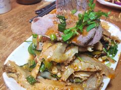 涼拌牛腱牛肚双拼-胡同彭家老铺 新疆拉面