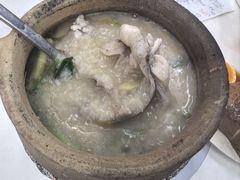 -长城砂煲田鸡粥