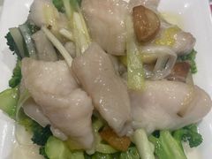西蓝花斑腩-香港新发烧腊茶餐厅(水围店)
