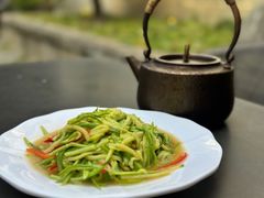 炒云南小瓜丝-喜洲翰林餐厅(董家百年老宅店)