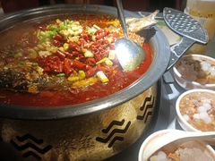 -探鱼·鲜青椒爽麻烤鱼(广州欣荣广场店)