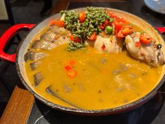 椒麻江团鱼-阿里家·新疆烤肉酒場