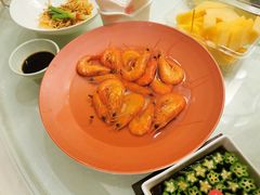 白灼基围虾-江宴渔村·鱼鲜土菜(紫荆广场店)