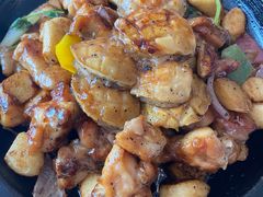 黑松露鲍鱼煎鸡-北海银滩皇冠假日酒店-德丰楼中餐厅
