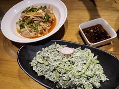 蒸茼蒿-山丹丹西北菜(金贸大厦店)