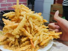 炸蔬菜-平山城鑫烧烤(建国楼店)