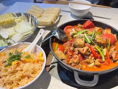 -贵州辣子鸡番茄鸡