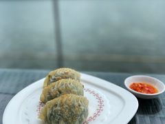 香煎韭菜饺-悦湖公馆