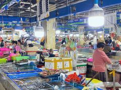 水产区-三亚新鸿港水果一级批发市场