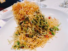 巧拌豆苗-四季民福烤鸭店(王府井灯市口店)