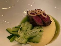 胡椒M7和牛牛柳配土豆面疙瘩-Jean Georges