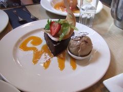 choc cake-Strawberry Fare