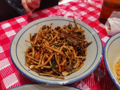 鲜辣炒笋干肥牛-荆九爷爆炒桥头三嫩(浙大店)