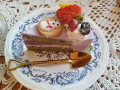 蓝莓慕斯蛋糕-昼夜咖啡馆