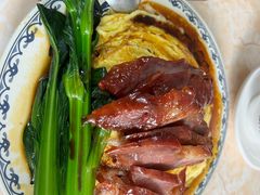 碳火叉烧滑蛋饭-渔记茶餐厅(渔村店)